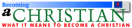 Becoming a Christian